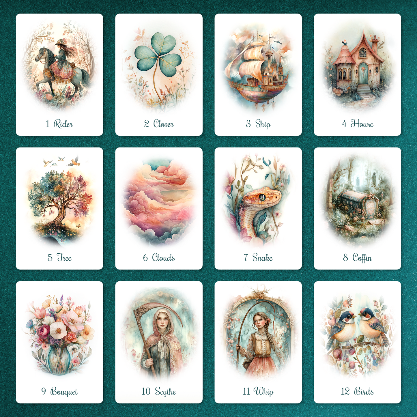 Wildflower Lenormand