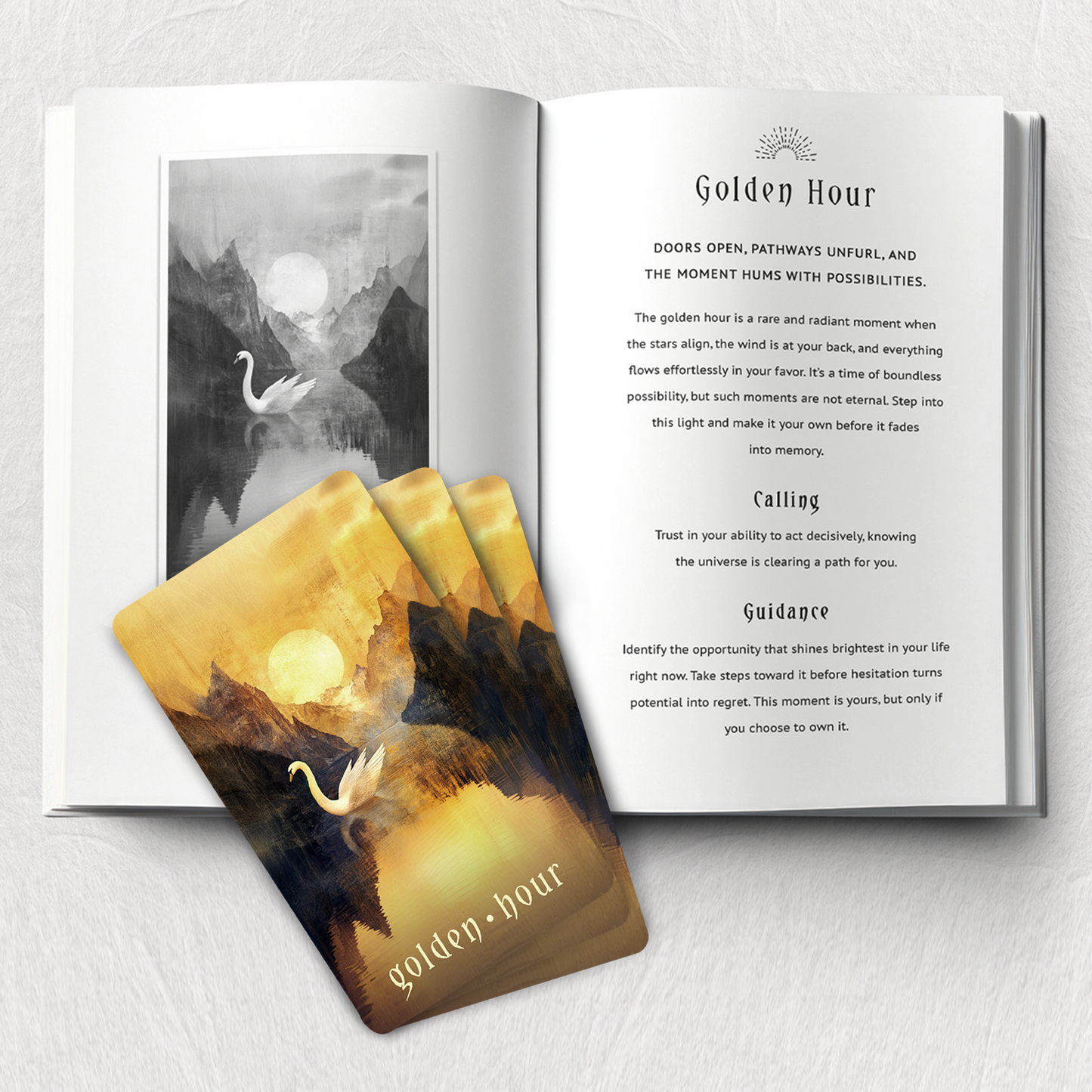 The oracle guidebook that accompanies the Otherworld Oracle deck created by Night Willow Oracle for oracle lovers