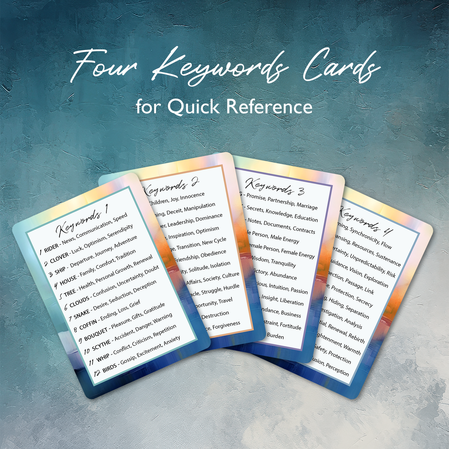 Watercolor Dreams Lenormand