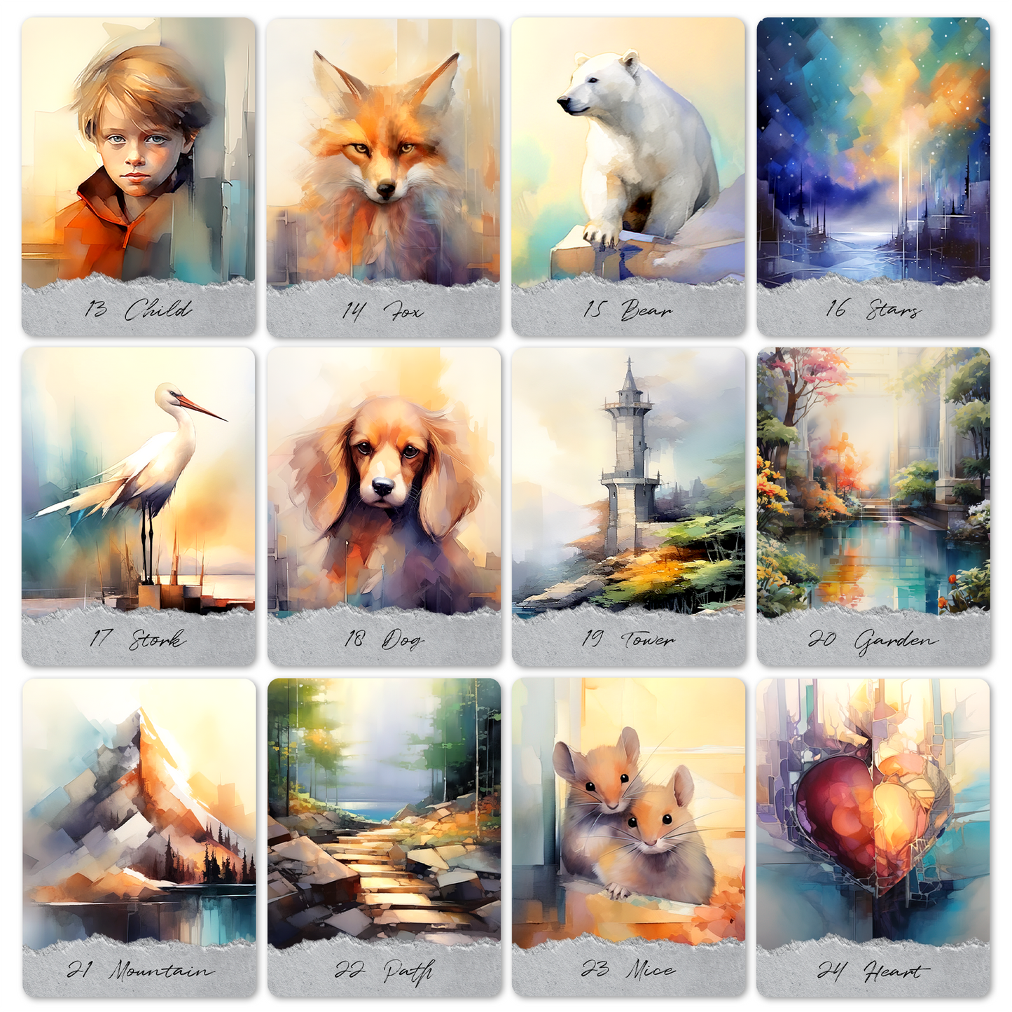 Watercolor Dreams Lenormand